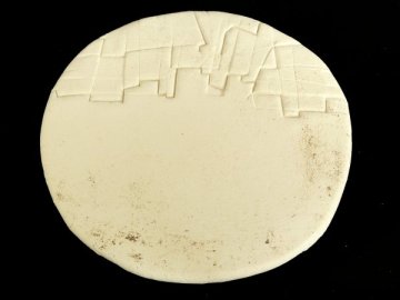 Espais ilimitats XV, porcelana, 36 x 35 x 2 cm., 2011_w600_h450